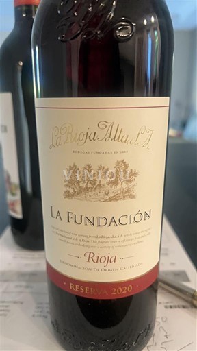 La Rioja rioja La Rioja Alta La Fundación 2020
