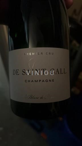 Champagne Sâm-panh Saint-Gall Brut Réserve Premier Cru Không niên vụ