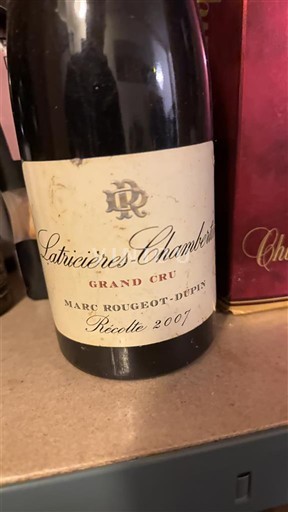 Borgogna Latricières-chambertin Grand Cru Marc Rougeot-Dupin 2007
