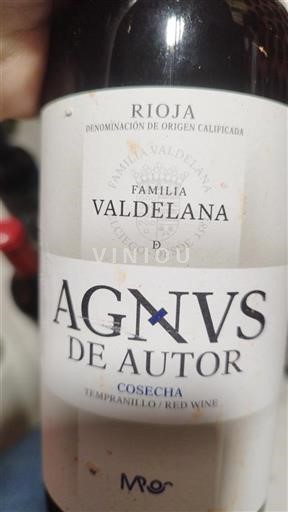 La Rioja Rioja Familia Valdelana Agnus de Autor 2021