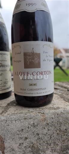 Burgundy Aloxe-Corton Michel Carimentran 1990