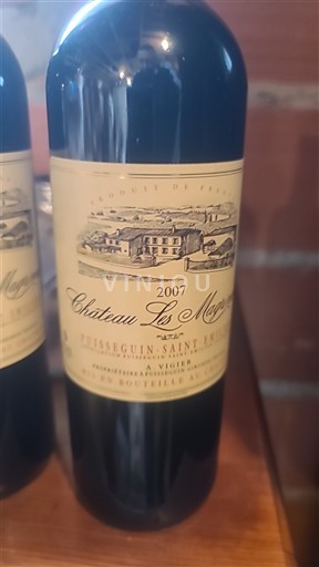 Bordeaux Puisseguin-Saint-Émilion Château La Marzelle 2007