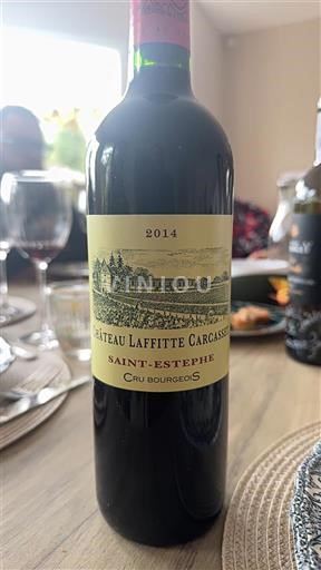Bordeaux Saint-Estèphe Cru Bourgeois Château Laffitte Carcasset 2014
