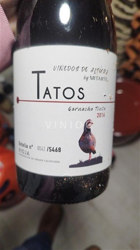 La Rioja Rioja Mitarte Tatos 2016