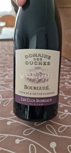 Dolina Loare Бургеиља Domaine Des Ouches Les Clos Boireaux 2020