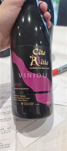 Rhône Valley Côte-Rôtie Richard Desbordes Cote Rôtie 2020