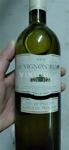 Languedoc Ospecificerad Cave du Razès Sauvignon Blanc 2005