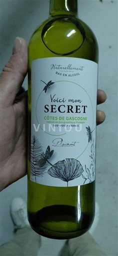 Zuidwest-Frankrijk Côtes de Gascogne Domaine Peyrat Voici mon Secret 2022