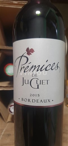 Bordeaux Ju Guiet Prémices 2015