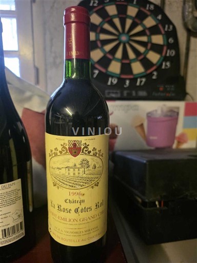 Bordeaux Saint-Émilion Grand Cru Grand Cru Château La Rose Cotes Rol 1996