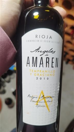 La Rioja Rioja Amaren Ángeles de Amaren Tempranillo y Graciano 2010