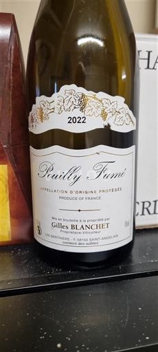 Valle del Loira Pouilly-fumé Gilles Blanchet 2022