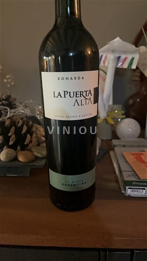 Vin Rouge sec Alta Bonarda La Puerta 2019 Argentine La Rioja
