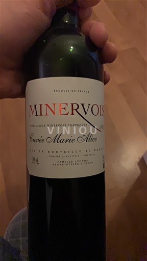 Languedoc Minervois Famille Léonichon Marie Alice 2002