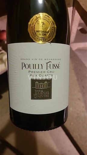 Borgoña Pouilly-fuissé Premier Cru Les Juliénas Chaintre Aux Quarts 2021