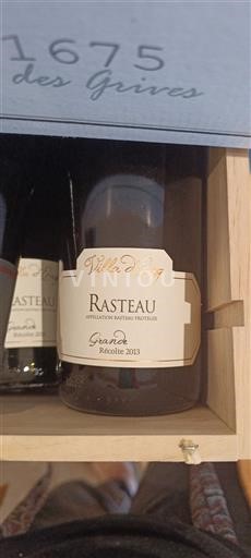 Rhône Valley Rasteau Villa Joya Granà 2013