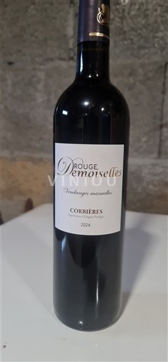 Languedoc Corbières Rouge Demoiselles Vendanges manuelles 2024