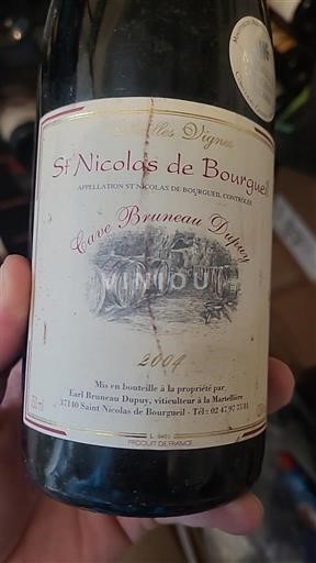 Loire-dalen Saint-Nicolas-De-Bourgueil Bruneau Dupuy 2004
