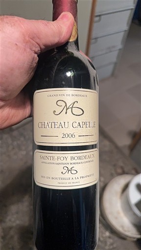 Bordéus Sainte-Foy-Bordéus Château Capelle 2006