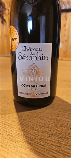 Rhônedalen Côtes du Rhône Château S Séraphin 2016