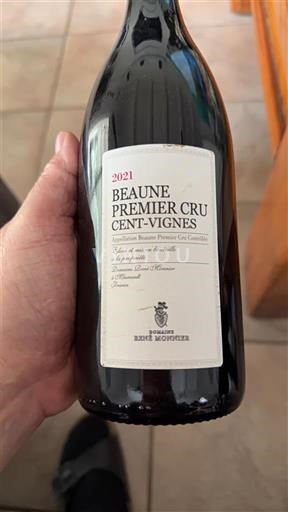 Borgoña Beaune Premier Cru Domaine René Monnier Cent-Vignes 2021