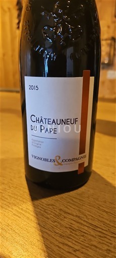 Rhônen laakso Châteauneuf-du-Pape Vignobles & Compagnies 2015