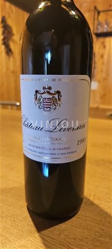 Bordeaux Haut-Médoc Château Liverson 1990