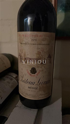 Bordeaux Médoc Château Livran 1970