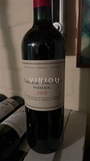 Bordeaux Pomerol Château Trotanoy 2008