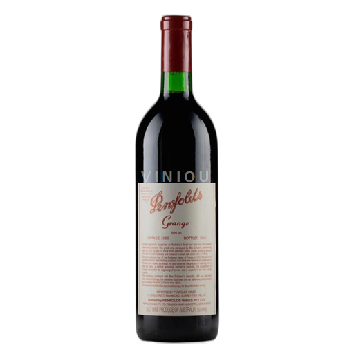 Rượu vang Rouge sec Grange Penfolds 1989 Úc Nam Úc Không được chỉ định