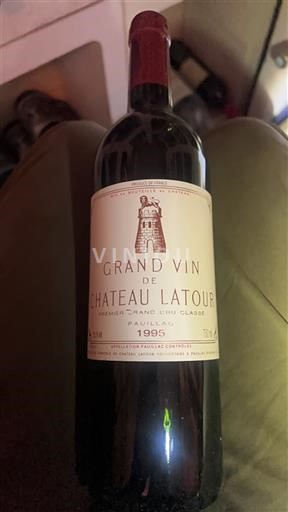 Bordeaux Pauillac Premier Grand Cru Classé Château Latour Grand Vin de Château Latour 1995