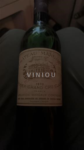Bordéus Margaux Premier Grand Cru Classé Château Margaux Grand Vin 1970
