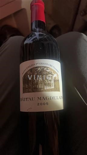 Bordeaux Saint-Émilion Grand Cru Grand Cru Château Magdelaine 2005