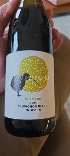 Rượu vang Blanc sec Hofmann 2024 Đức Rheinhessen