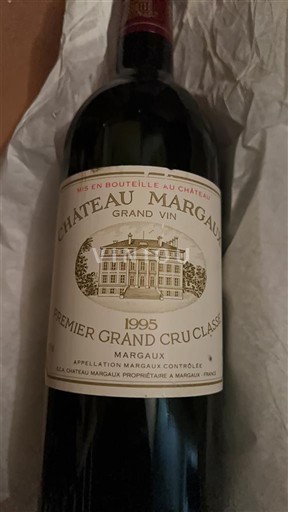 Bordéus Margaux Premier Grand Cru Classé Château Margaux Grand Vin 1995
