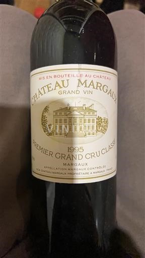 Bordeaux Margaux Premier Grand Cru Classé Château Margaux Grand Vin 1995
