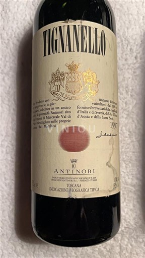 Toscane Niet gespecificeerd Antinori Tignanello 1997
