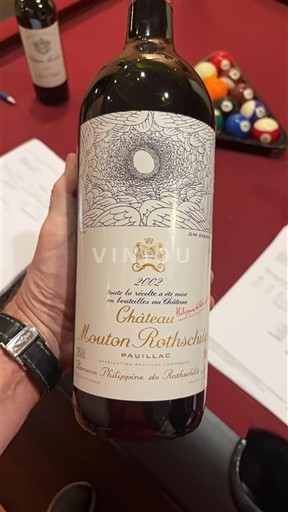 Bordeaux Pauillac Château Mouton Rothschild 2002