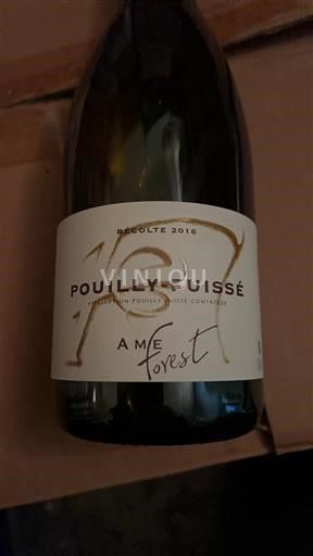 Borgoña Pouilly-fuissé Forest Âme 2016
