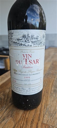 Jugozahod Ni doloceno Vin du Tsar Tradition 1999