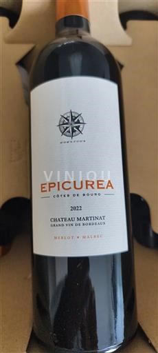 Bordeaux Côtes-de-bourg Château Martinat Epicurea 2022