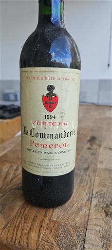 Bordeaux Pomerol Château La Commanderie 1994
