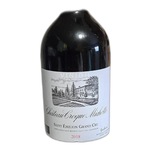 Burdeos Saint-Émilion Gran Cru Château Croque Michotte 2018