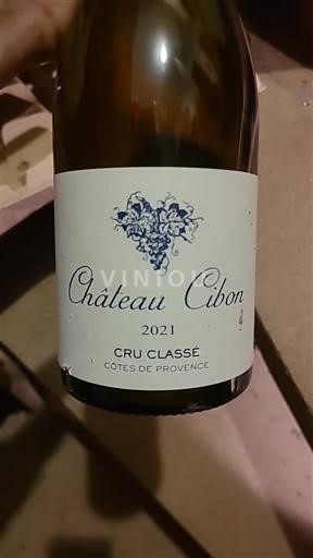 Provenza Côtes de Provenza Cru Classé Château Cibon 2021