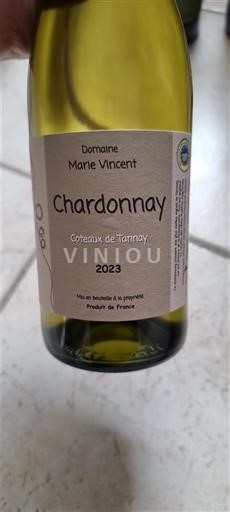 Thung lũng sông Loire Coteaux de Tannay Domaine Marie Vincent Chardonnay 2023