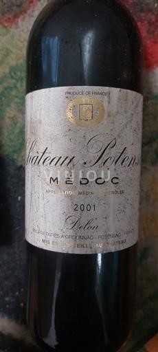 Bordeaux Médoc Château Potensac 2001