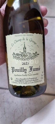 Dolina Loare Pouilly-fumé Le Champ de la Grange 2023