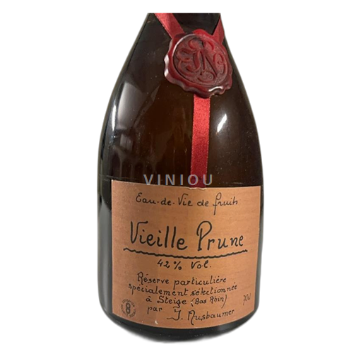 Pálenky Ovocné destiláty Vieille Prune Domaine NUSSBAUMER 10a Francie Alsasko