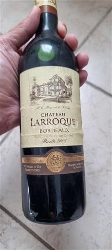 Bordeaux Château Larroque Vieilles Vignes 2006