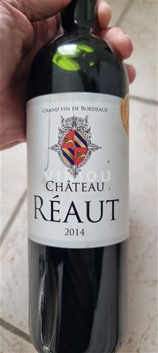 Bordeaux Cadillac-côtes-de-bordeaux Château Réaut 2014
